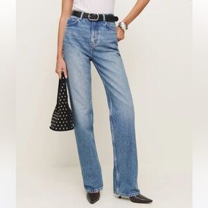 Reformation Wilder High Rise Wide Leg Jeans Size 26